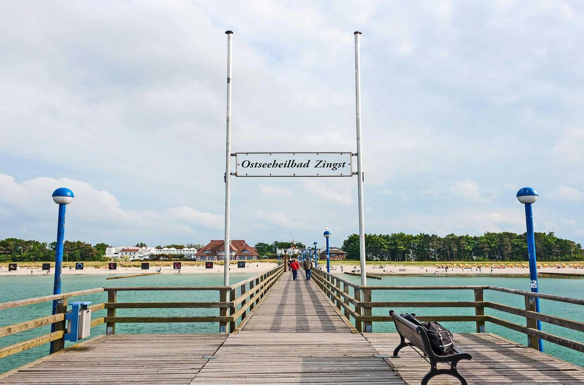 Kleine Freiheit An Der Seebruecke Ostseeheilbad Zingst Exterior foto